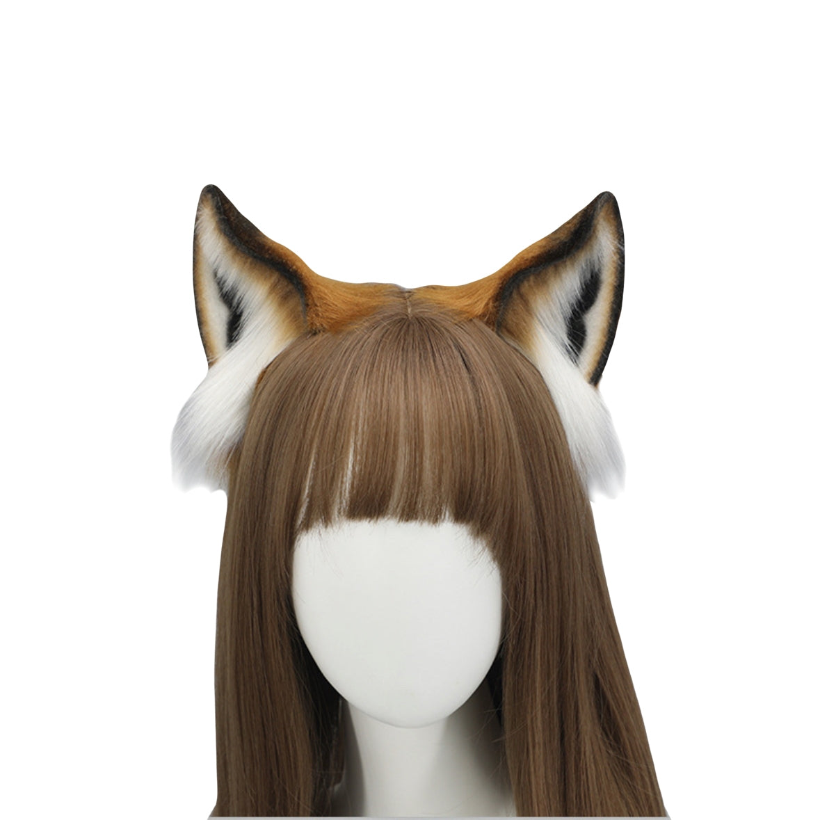 faux fur cosplay tail anime furry ears and tail